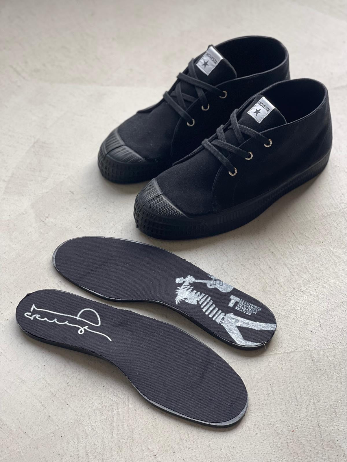 THE LONE STAR CHUKKA NOEL GALLAGHER BLACK