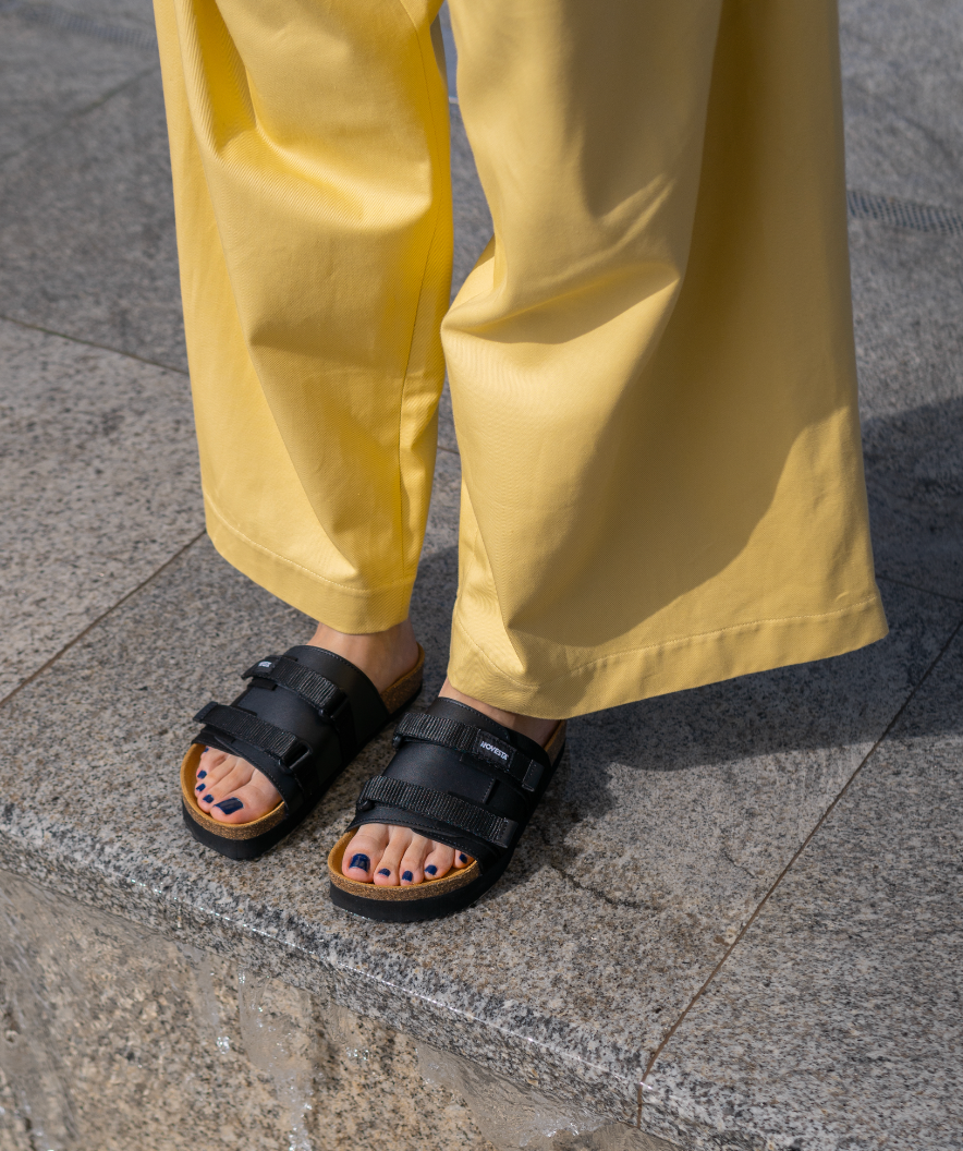 PARTISAN SANDAL ALL BLACK