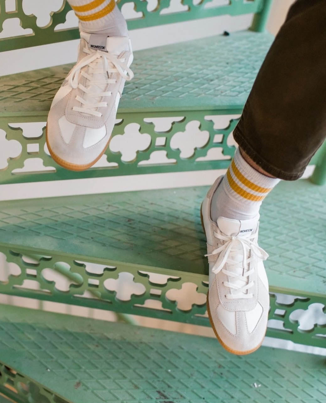 NOVESTA(ノヴェスタ / ノベスタ) 公式ストア通販 - GERMAN TRAINER WHITE/TRANSPARENT(GAT | ジャーマントレーナー)スロバキア スニーカー