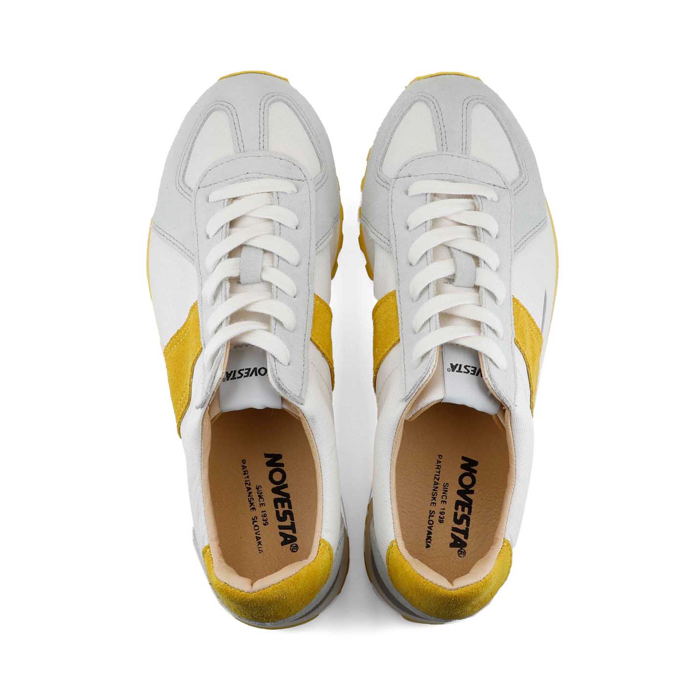 NOVESTA(ノヴェスタ / ノベスタ) 公式ストア通販 - GERMAN TRAINER TRAIL WHITE/YELLOW(GAT | ジャーマントレーナー)スニーカー スロバキア