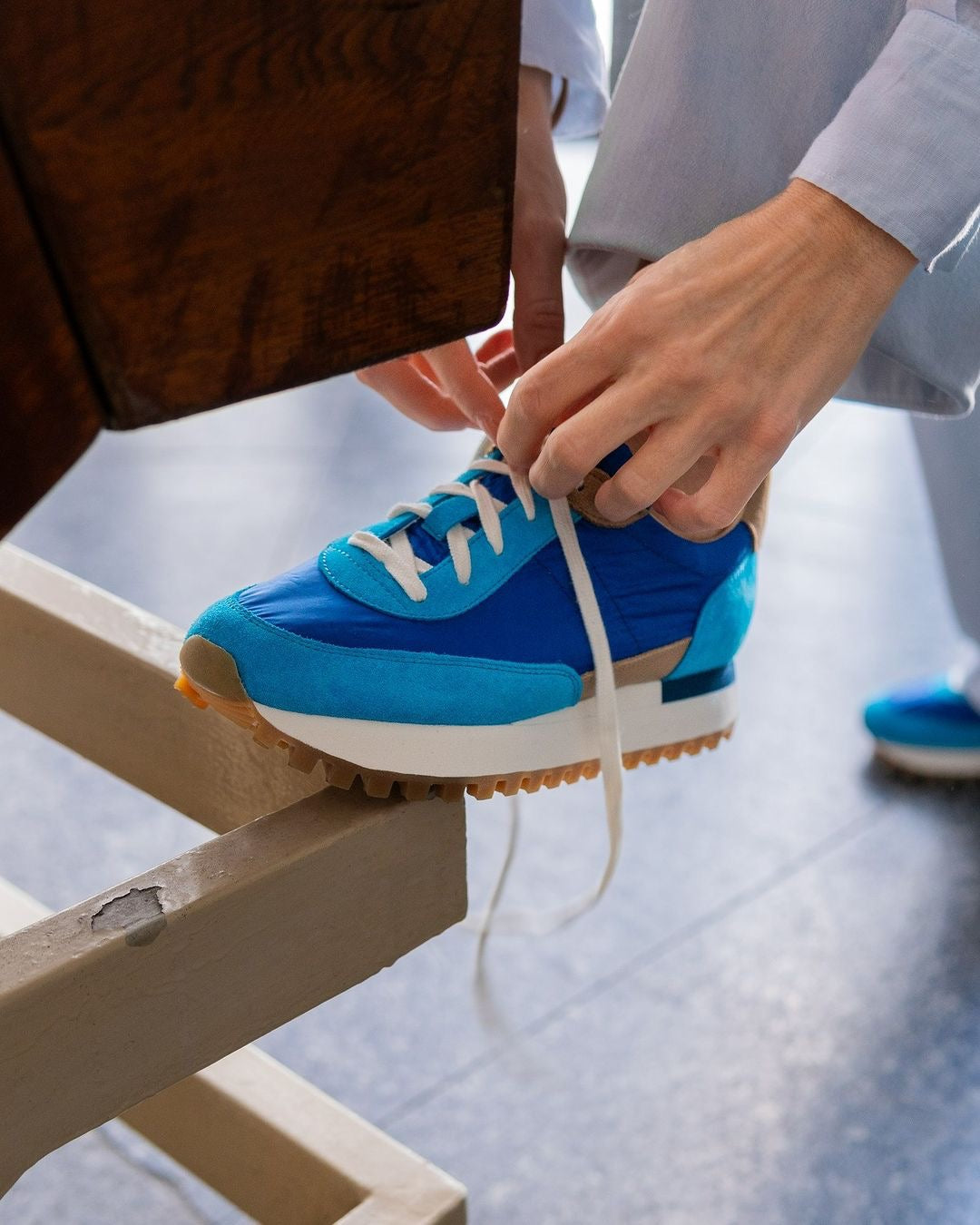 MARATHON RUNNER SUPER TRAIL BLUE