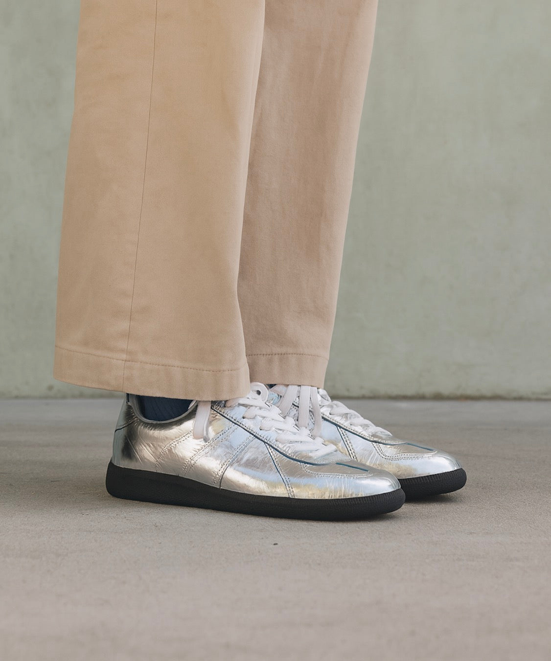 NOVESTA(ノヴェスタ / ノベスタ) 公式ストア通販 - GERMAN TRAINER METALIC SILVER(GAT | ジャーマントレーナー)スロバキア スニーカー