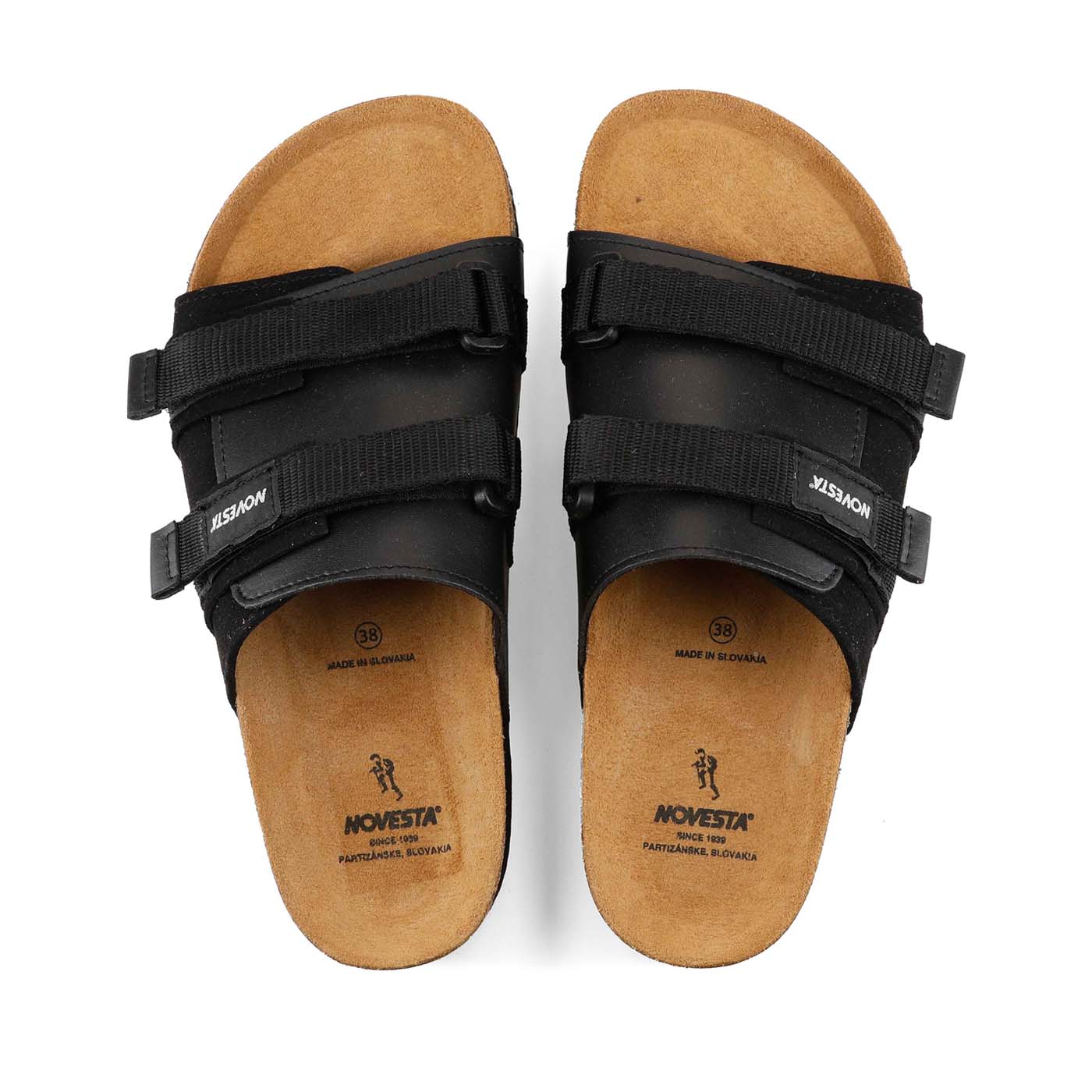 PARTISAN SANDAL ALL BLACK