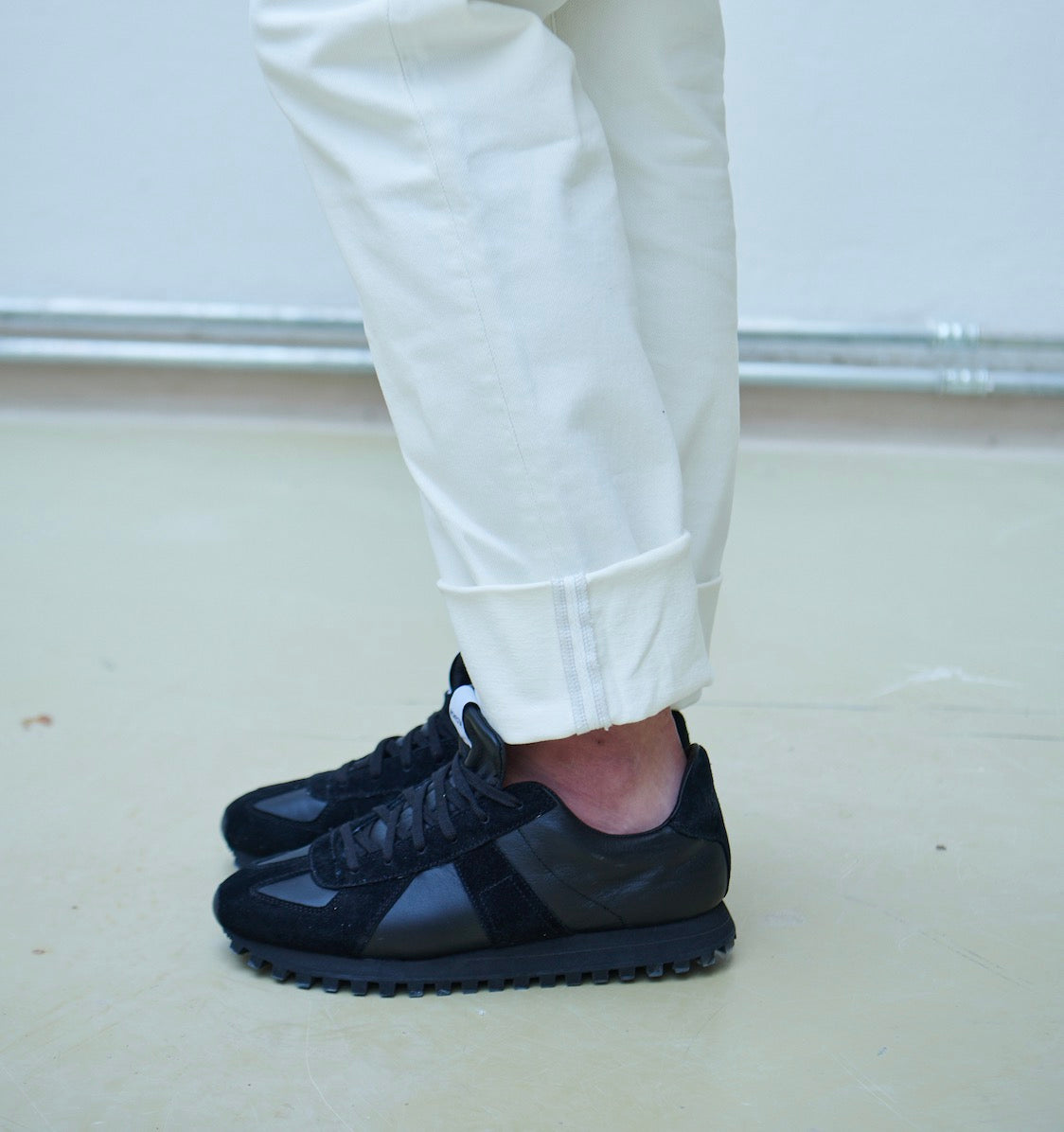 NOVESTA(ノヴェスタ / ノベスタ) 公式ストア通販 - GERMAN TRAINER LEATHER TRAIL BLACK ジャーマントレーナー ブラック