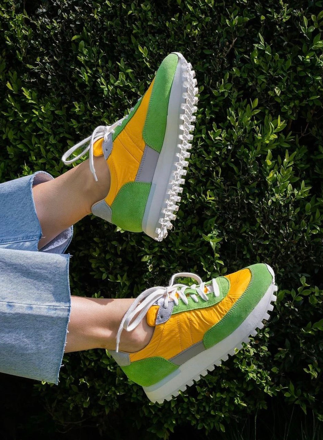 MARATHON RUNNER SUPER TRAIL GREEN/YELLOW