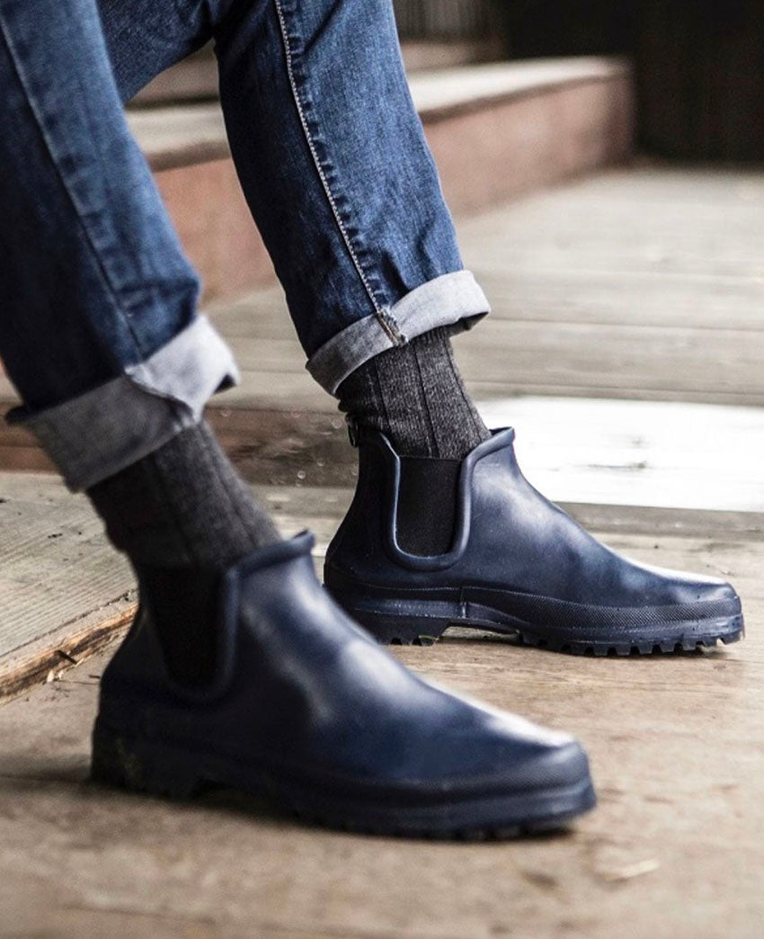 CHELSEA BOOT CLASSIC 974 DARK BLUE