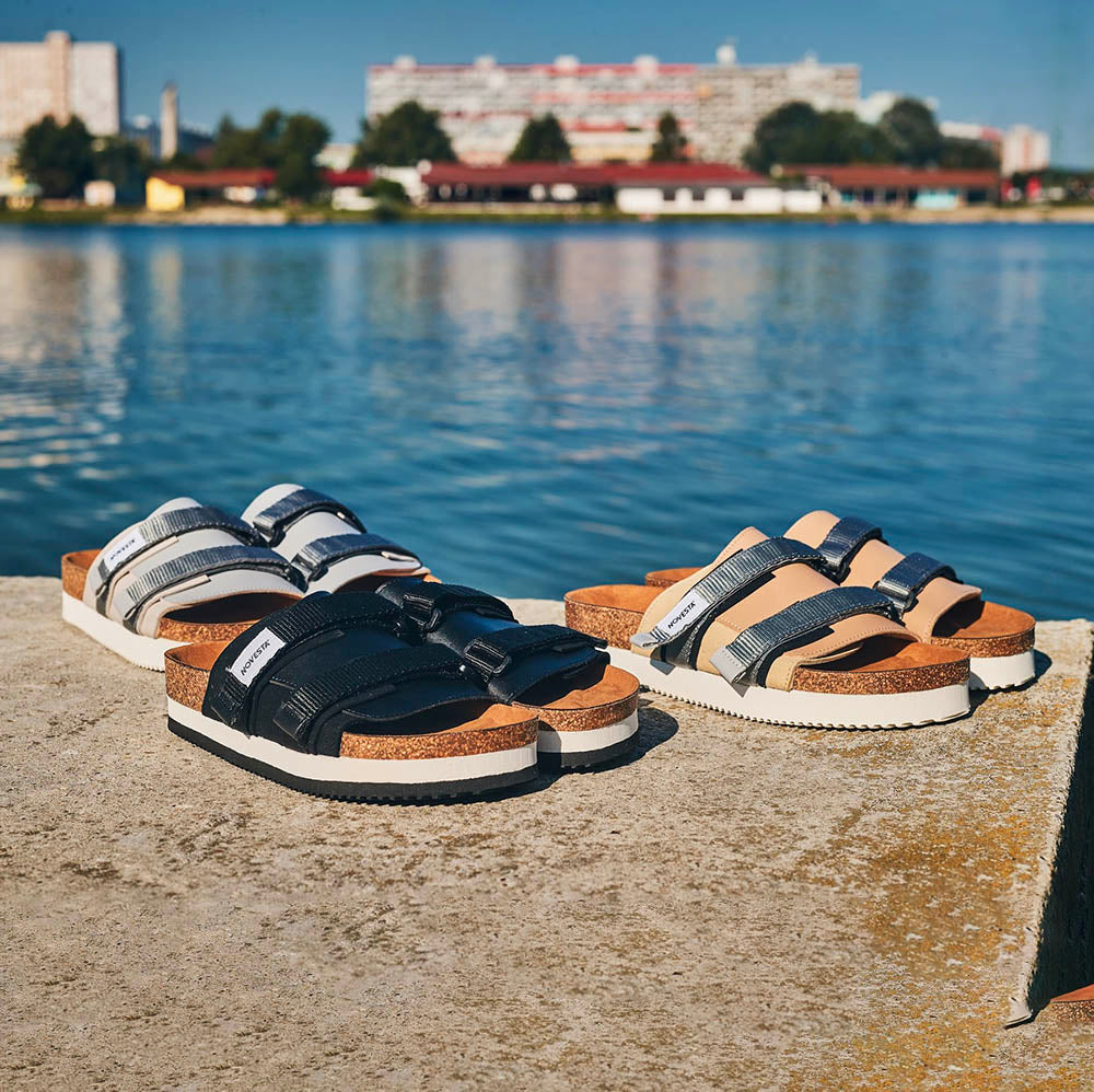 PARTISAN SANDAL GREY