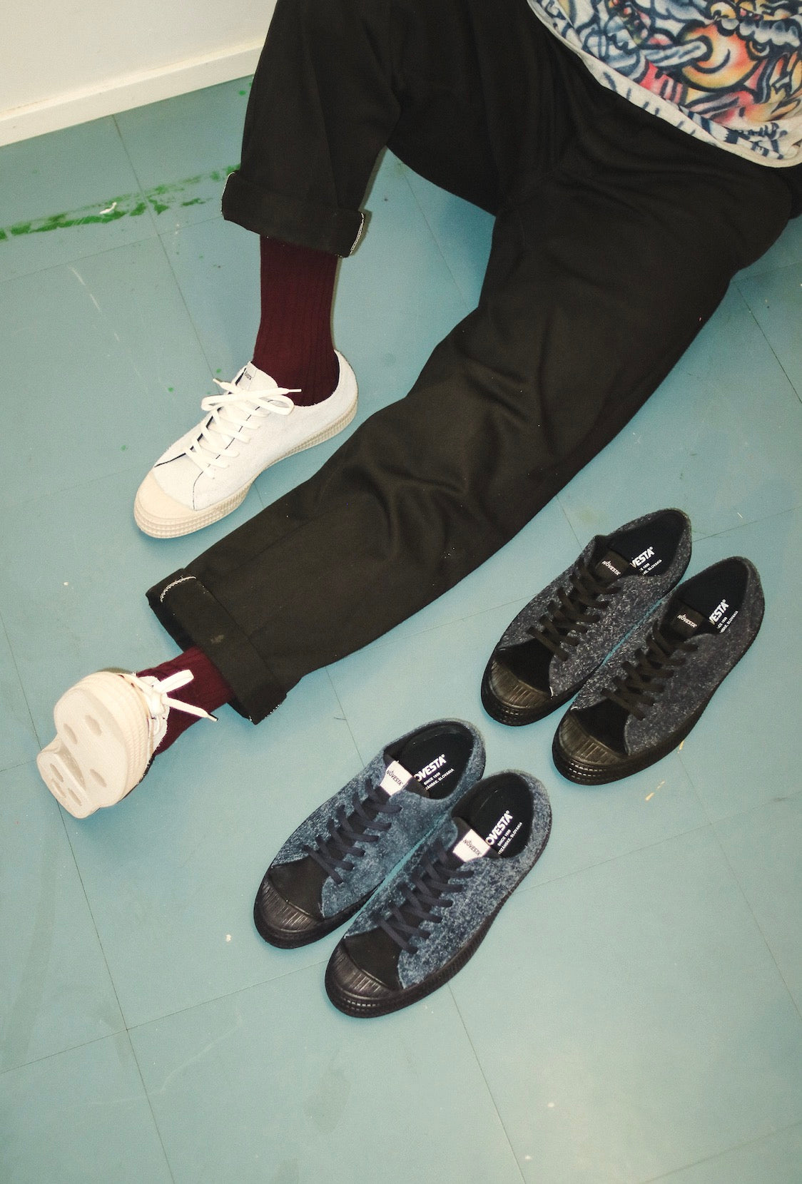 STAR MASTER HAIRY SUEDE NAVY