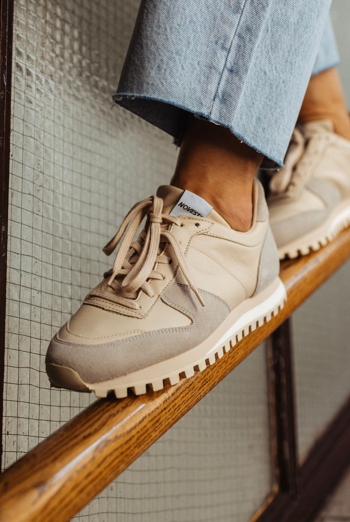 MARATHON LEATHER TRAIL IVORY