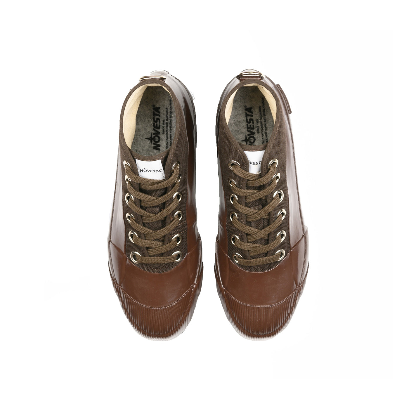 RUBBER SNEAKER BROWN