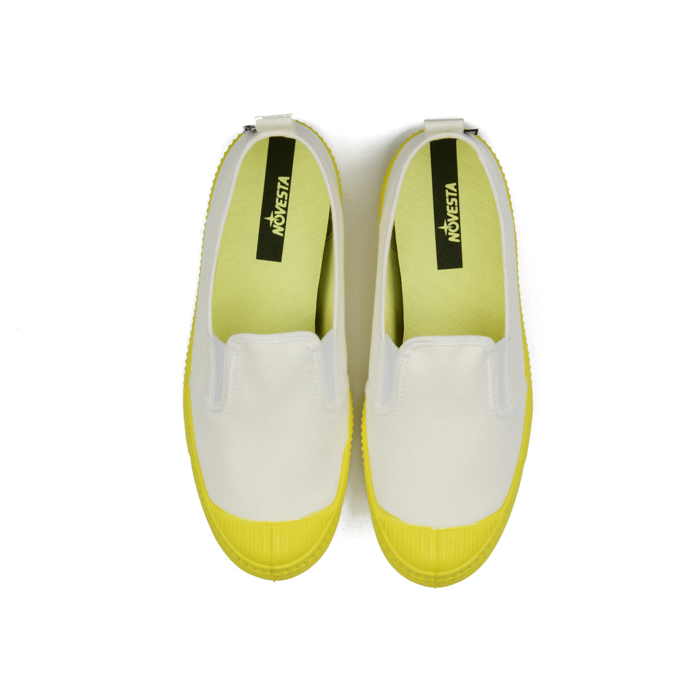 SLIP-ON COLOR SOLE 10WHITE / YELLOW