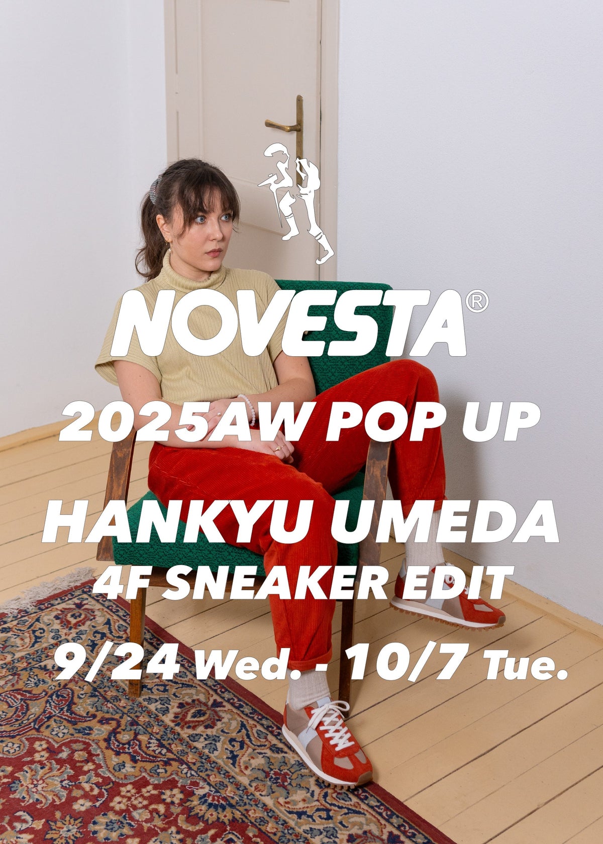 NOVESTA（ノヴェスタ/ノベスタ）公式オンラインストア - HANKYU UMEDA 2025AW POPUP "AUTUMN LIGHTS FROM SLOVAKIA" うめだ阪急 4F スニーカーエディット POP UP ポップアップ スロバキア スニーカー