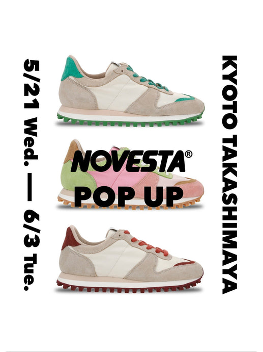 NOVESTA（ノヴェスタ）京都高島屋POPUP 5/21(水)-6/3(火)