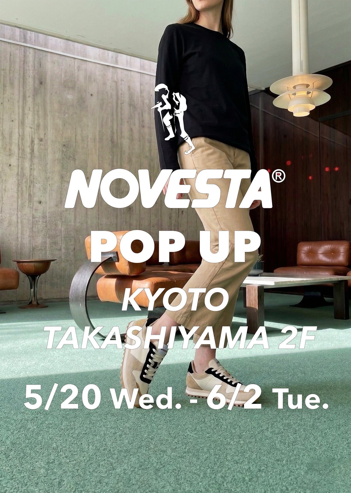 NOVESTA（ノヴェスタ/ノベスタ）公式オンラインストア - 26SS KYOTO TAKASHIMAYA POP UP / 京都高島屋POPUP 5/20（水）- 6/2（火）