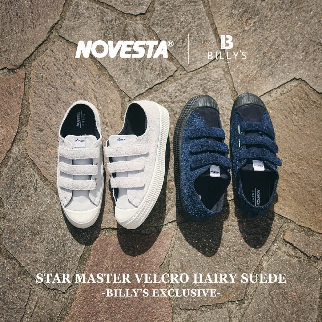 NOVESTA × BILLY'S STAR MASTER VELCRO HAIRY SUEDE限定モデル