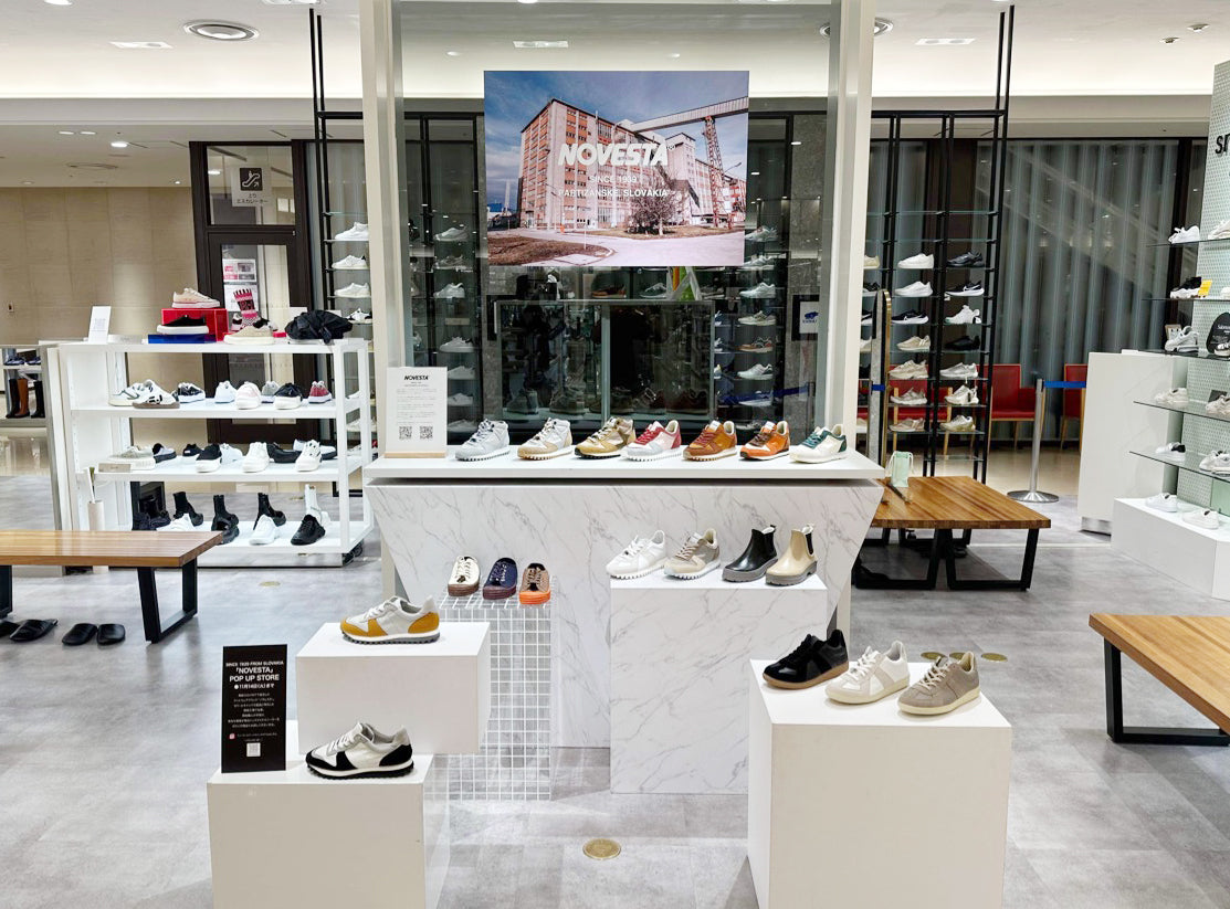 NOVESTA（ノヴェスタ) 阪急うめだPOP UP レポート。ご来場ありがとうございました。次回は2024年2月です！
