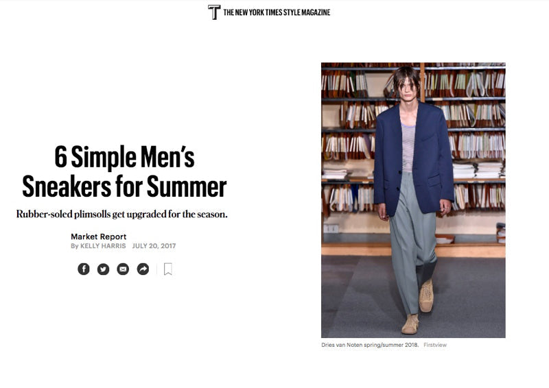 T MAGAZINE / 6 SIMPLE MEN'S SNEAKERS FOR THE SUMMER アーカイブ画像 1