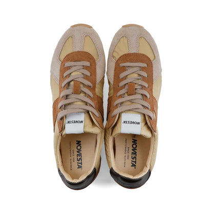 NOVESTA GAT MARATHON CLASSIC WRINKLE WOOD（ジャーマントレーナー・マラソン／リンクル ウッド）スロバキア製スニーカー 上面