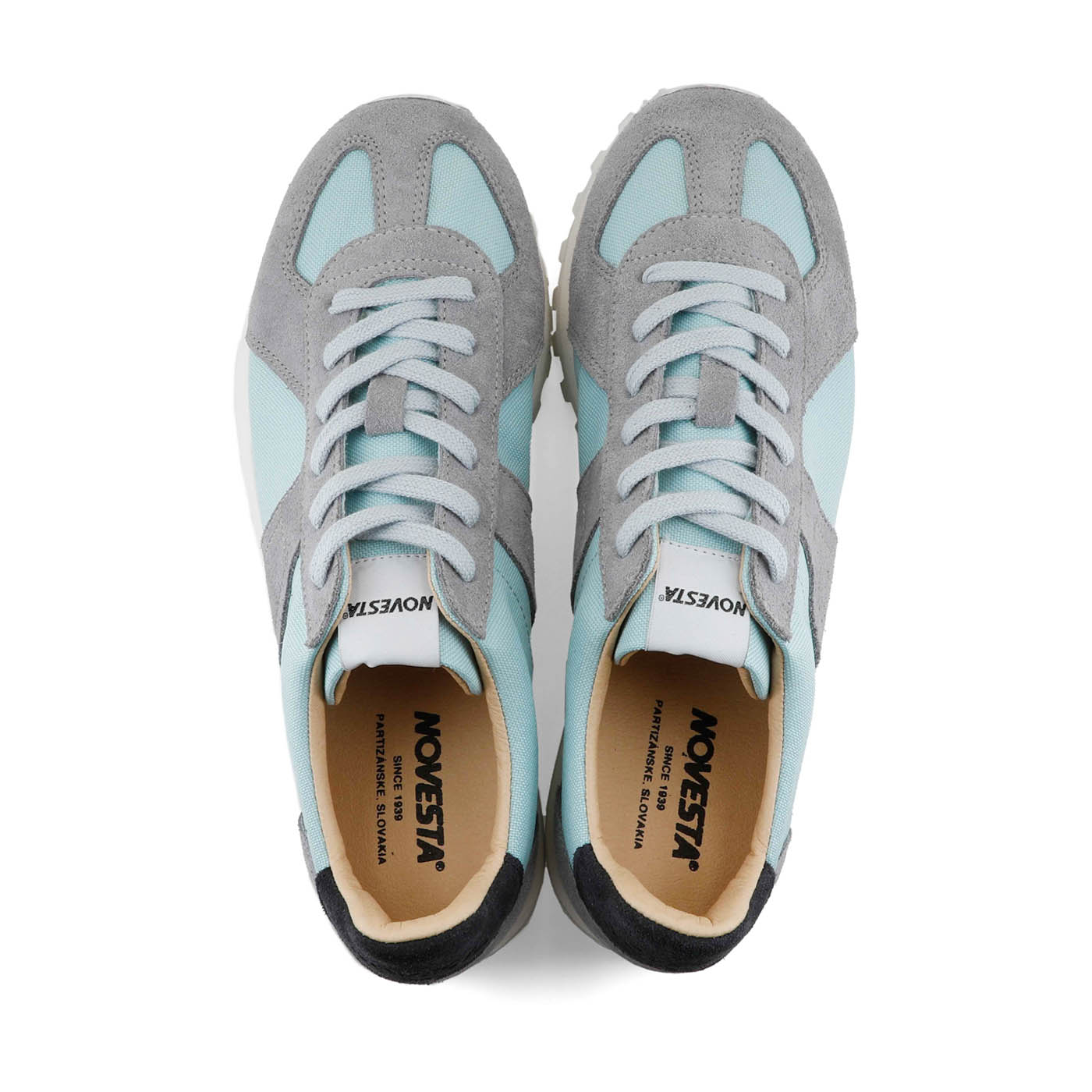 NOVESTA（ノヴェスタ / ノベスタ） 公式ストア通販 - GERMAN TRAINER TRAIL LIGHT BLUE GREEN/GREY（GAT | ジャーマントレーナー） ブルー グリーン グレー トレイル