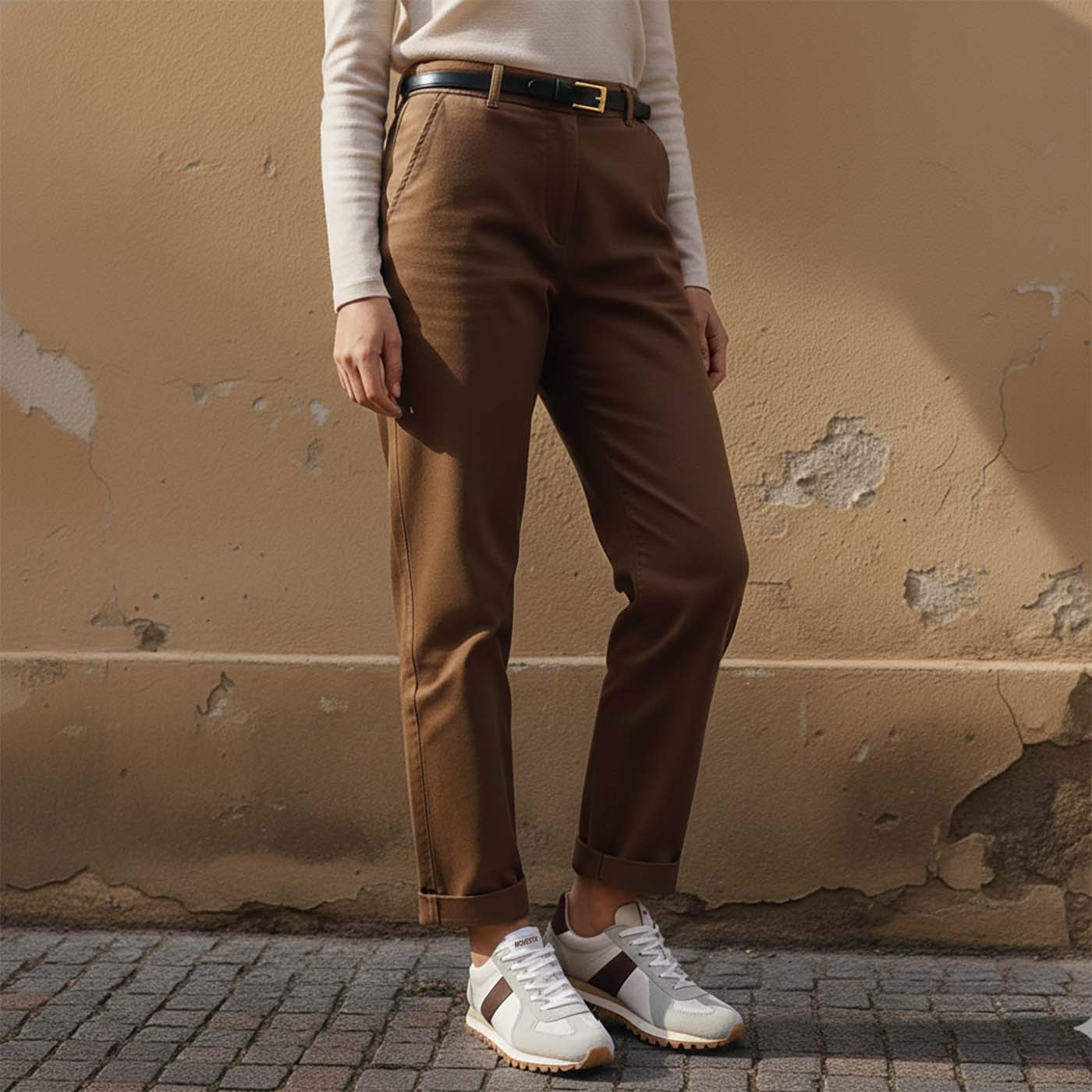 NOVESTA（ノヴェスタ / ノベスタ） 公式ストア通販 - GERMAN TRAINER TRAIL WHITE/BROWN（GAT | ジャーマントレーナー）スニーカー スロバキア