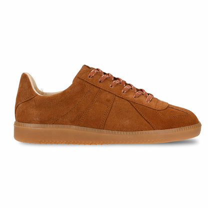 GERMAN TRAINER ALL SUEDE CARAMEL