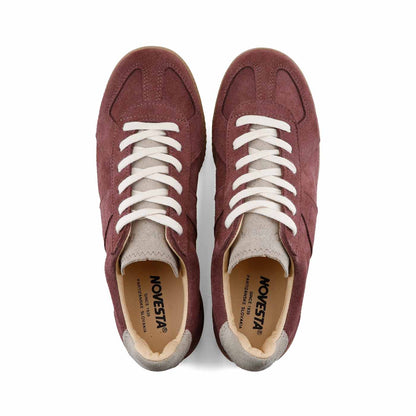 NOVESTA GERMAN TRAINER ALL SUEDE COGNAK/SAND（ジャーマントレーナー／コニャック・サンド）スロバキア製スニーカー 上面