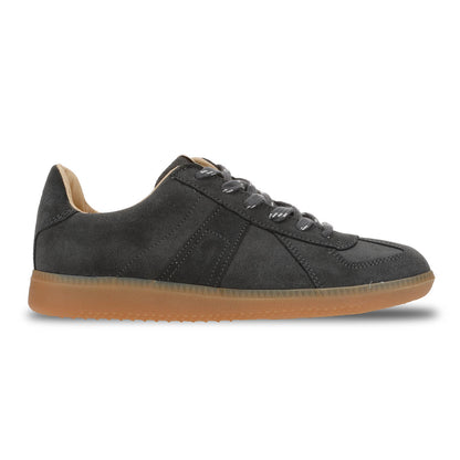 NOVESTA GERMAN TRAINER ALL SUEDE SLATE GREY（ジャーマントレーナー／スレートグレー）スロバキア製スニーカー 側面