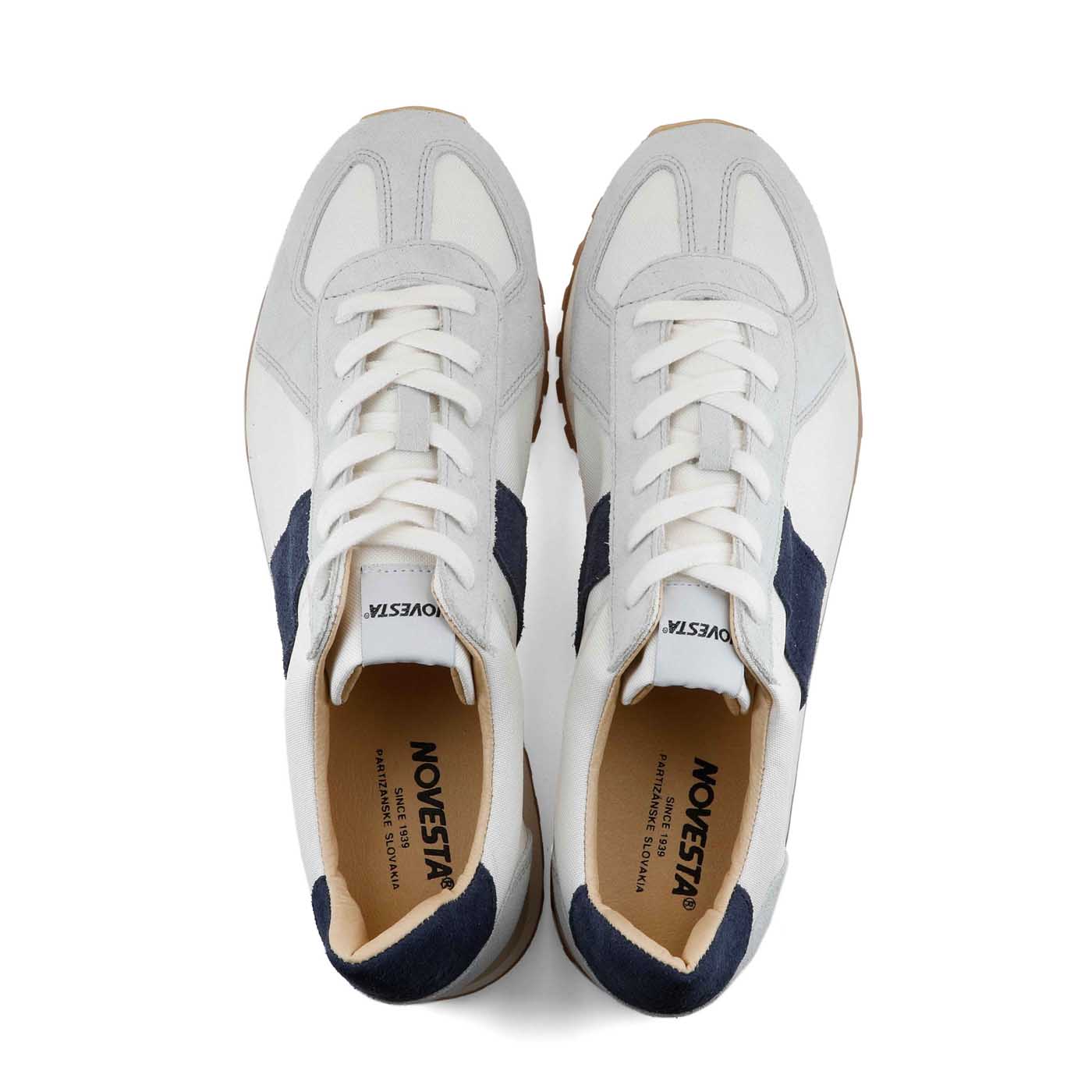NOVESTA（ノヴェスタ / ノベスタ） 公式ストア通販 - GERMAN TRAINER TRAIL WHITE/NAVY（GAT | ジャーマントレーナー）スニーカー スロバキア