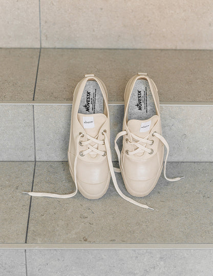 RUBBER SNEAKER LOW BEIGE