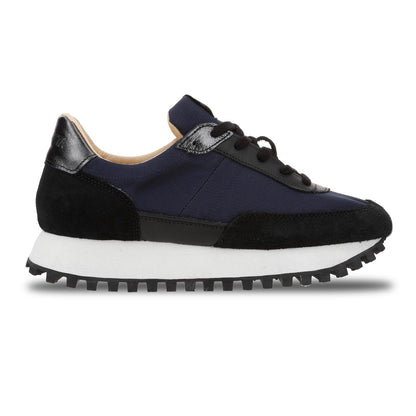 NOVESTA MARATHON RUNNER SUPER TRAIL RIPSTOP METALLIC NAVY/BLACK（マラソンランナー・スーパー・トレイル／メタリック ネイビー／ブラック）スロバキア製スニーカー 側面