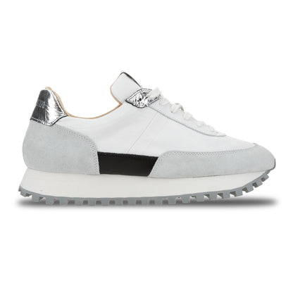 NOVESTA MARATHON RUNNER SUPER TRAIL RIPSTOP METALLIC WHITE（マラソンランナー・スーパー・トレイル／メタリック ホワイト）スロバキア製スニーカー 側面