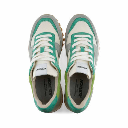 NOVESTA MARATHON TRAIL GREY/KHAKI GREEN（マラソン・トレイル／グレー／カーキ グリーン）スロバキア製スニーカー 上面