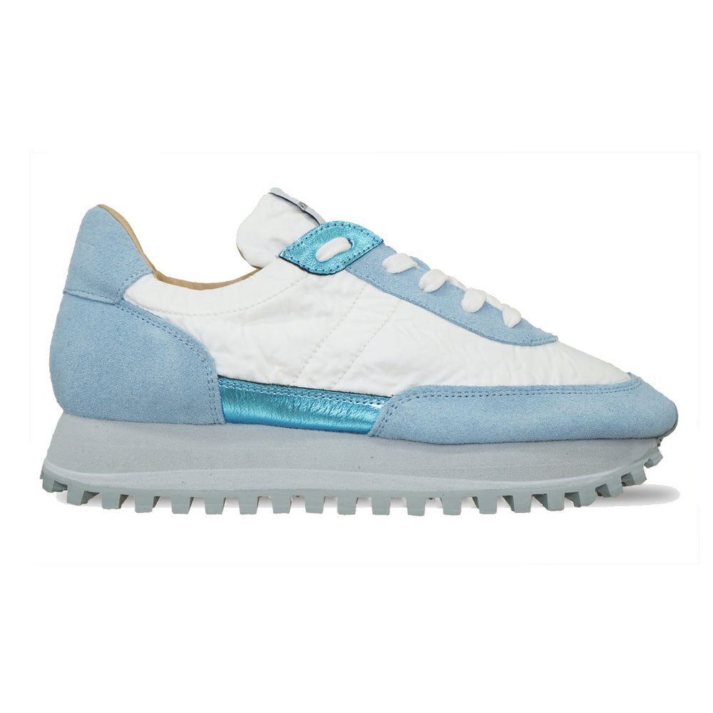 NOVESTA（ノヴェスタ / ノベスタ） 公式ストア通販 - MARATHON RUNNER SUPER TRAIL METALLIC WHITE/BLUE（マラソンランナー）スロバキア スニーカー