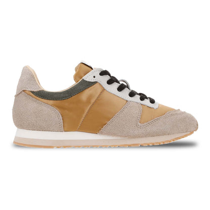 NOVESTA MARATHON CLASSIC SATIN BEIGE/CREAM（マラソン・クラシック・サテン／ベージュ・クリーム）スロバキア製スニーカー 側面