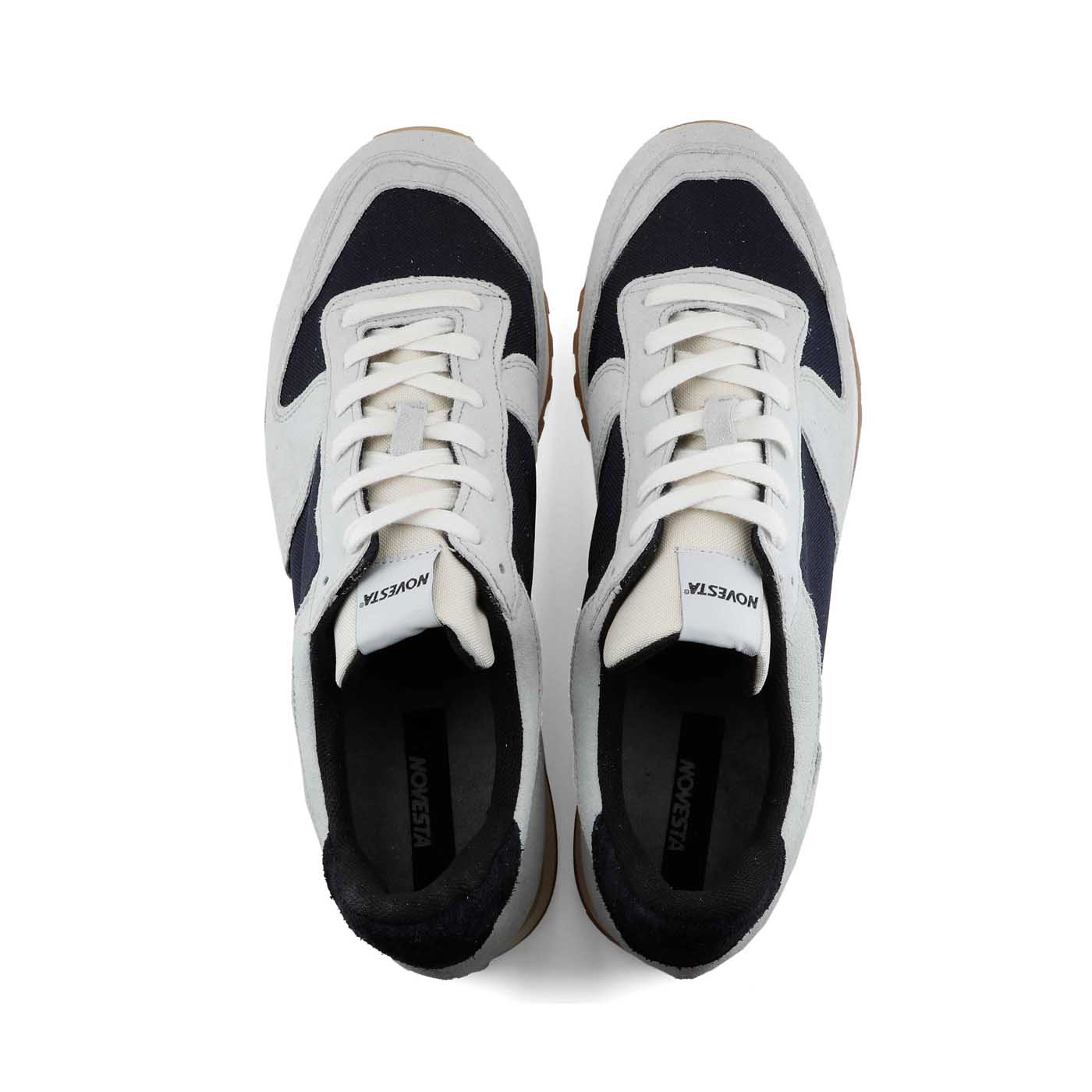 NOVESTA（ノヴェスタ / ノベスタ） 公式ストア通販 - MARATHON TRAIL OFFWHITE/MIDNIGHT BLUE（オフホワイト・ミッドナイトブルー）スロバキア スニーカー マラソン