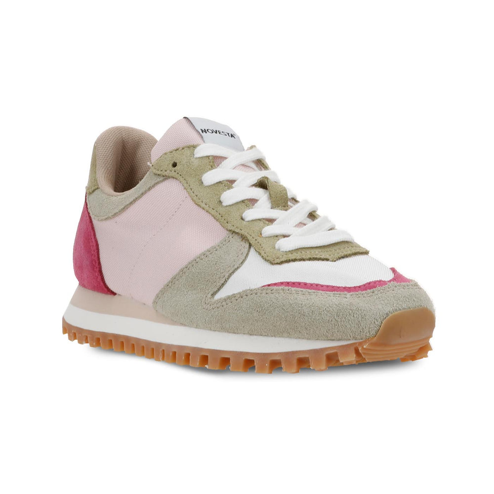 NOVESTA（ノヴェスタ / ノベスタ） 公式ストア通販 - MARATHON TRAIL PINK ROUGE/KHAKI（ピンクルージュカーキ）スロバキア スニーカー マラソン