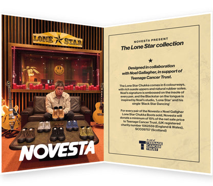 NOVESTA（ノヴェスタ / ノベスタ） 公式ストア通販 - STAR CHUKKA NOEL GALLAGHER LONE STAR GREY スロバキア スニーカー ノエル・ギャラガー