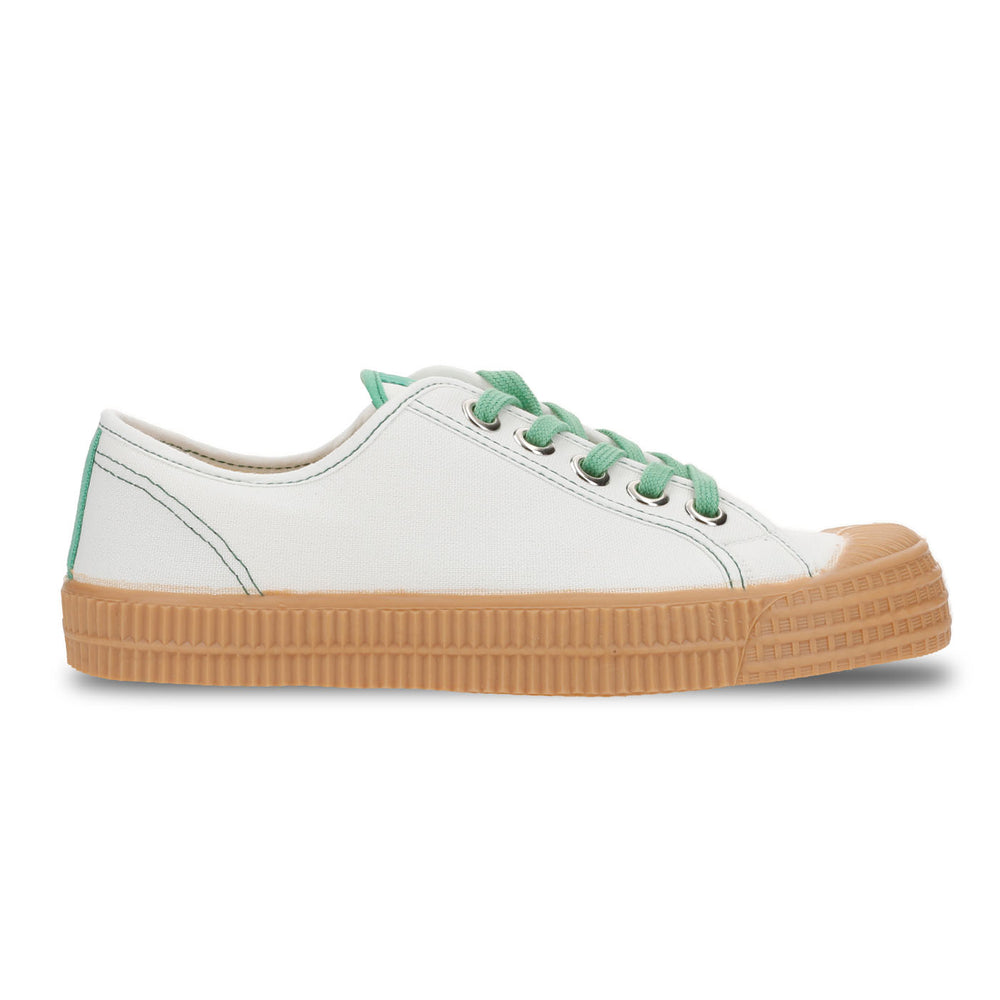 STAR MASTER CONTRAST STITCH WHITE/GREEN/003TRANS