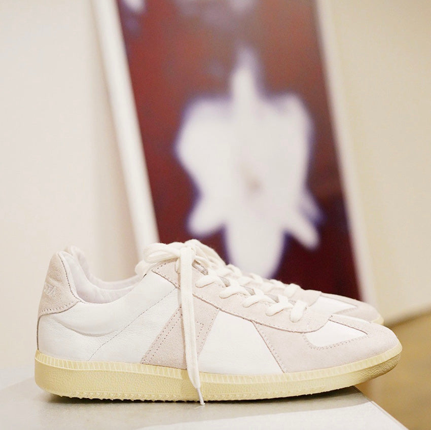 GERMAN TRAINER WHITE/ECRU