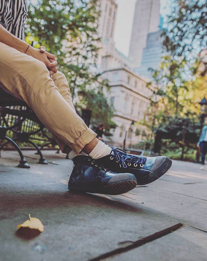 RUBBER SNEAKER 27NAVY/974NAVY