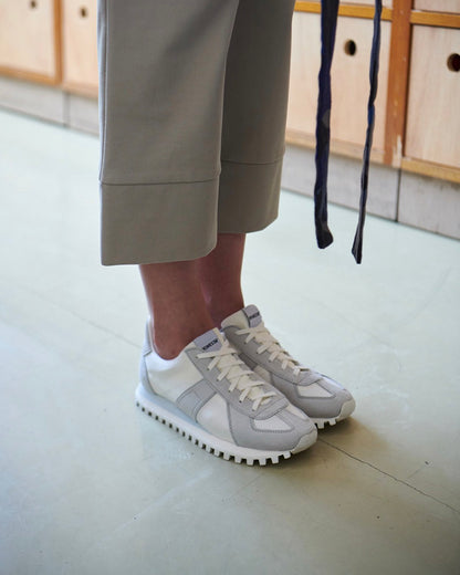 NOVESTA（ノヴェスタ / ノベスタ） - GERMAN TRAINER LEATHER TRAIL ALLWHITE ジャーマントレーナー