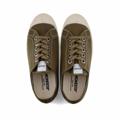 NOVESTA STAR MASTER CONTRAST STITCH KHAKI（スターマスター・コントラスト・ステッチ／カーキ）スロバキア製スニーカー 上面