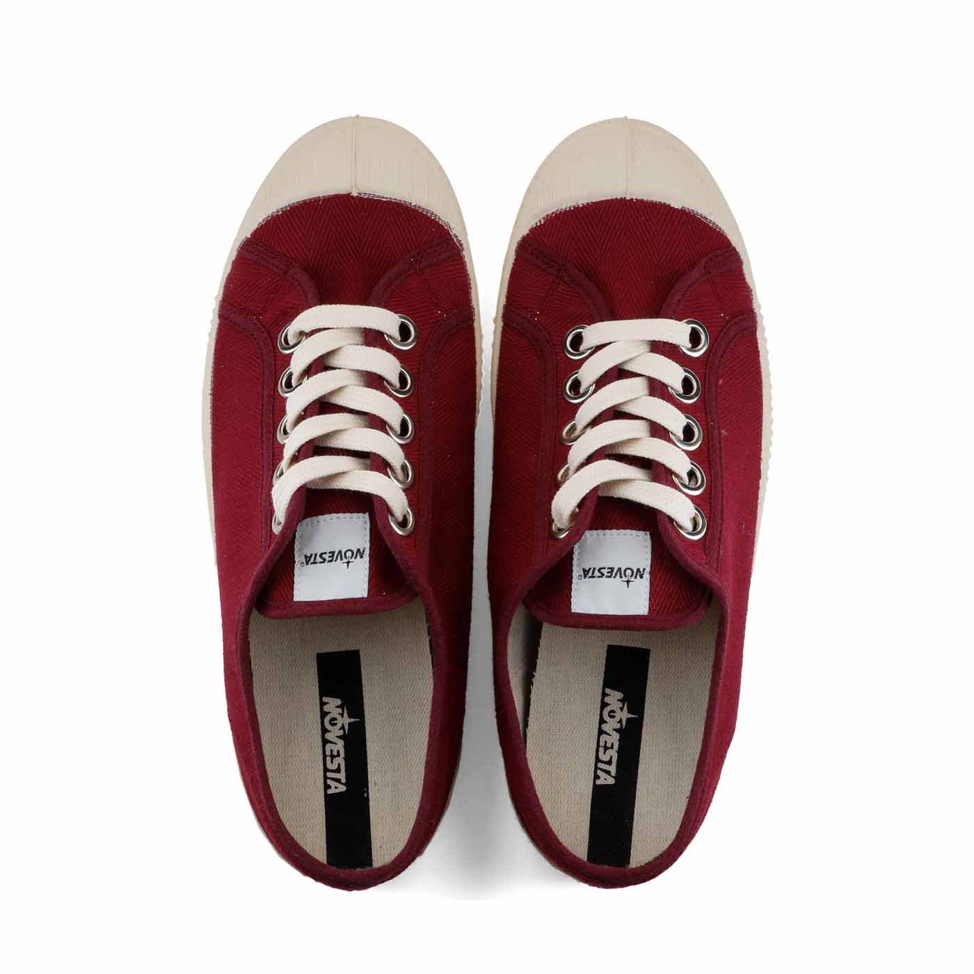 NOVESTA（ノヴェスタ / ノベスタ） 公式ストア通販 - STAR MASTER HERRINGBONE BURGUNDY スロバキア スニーカー ヘリンボーン ダークレッド