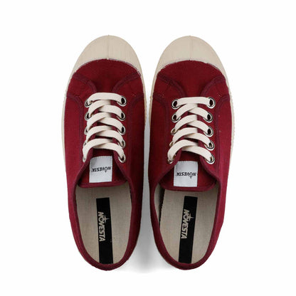 NOVESTA（ノヴェスタ / ノベスタ） 公式ストア通販 - STAR MASTER HERRINGBONE BURGUNDY スロバキア スニーカー ヘリンボーン ダークレッド