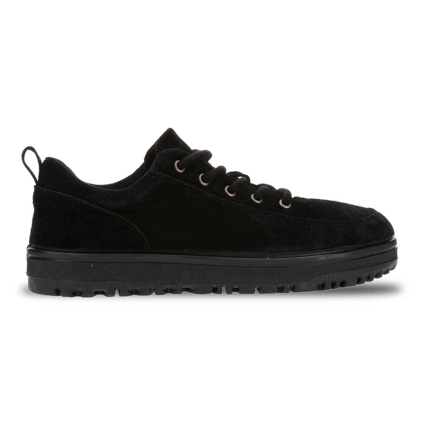 NOVESTA TRAMPKY ALL SUEDE VERY BLACK（トランプキー／ベリーブラック）スロバキア製スニーカー 側面