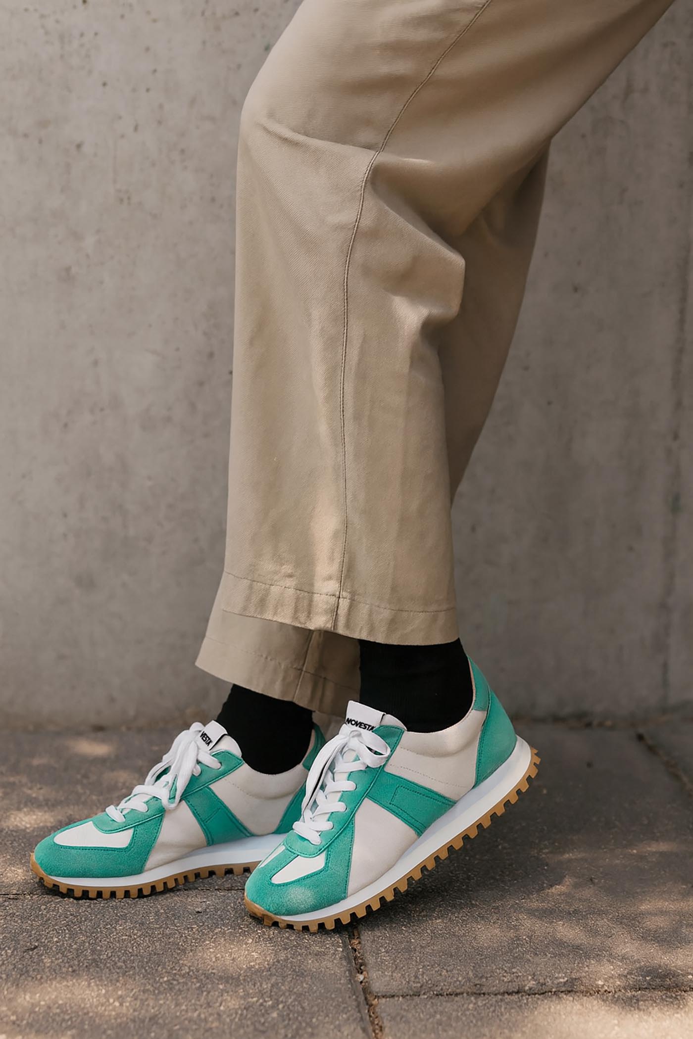 NOVESTA（ノヴェスタ / ノベスタ） 公式ストア通販 - GERMAN TRAINER TRAIL BEIGE/GREEN（GAT | ジャーマントレーナー）スロバキア スニーカー