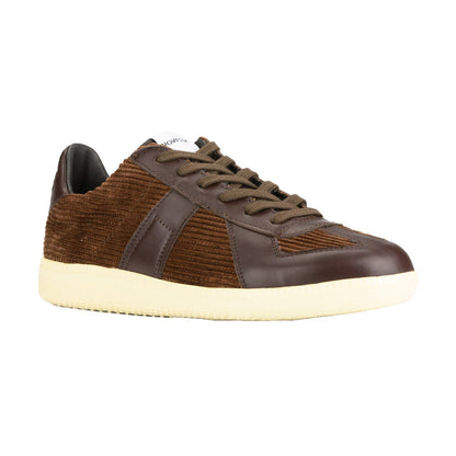 GERMAN TRAINER CORDUROY BROWN