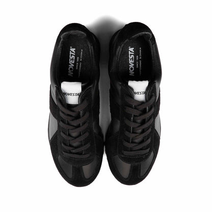 NOVESTA（ノヴェスタ / ノベスタ） 公式ストア通販 - GERMAN TRAINER LEATHER TRAIL BLACK ジャーマントレーナー ブラック