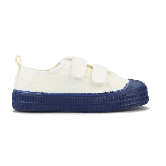 NOVESTA（ノヴェスタ / ノベスタ） 公式ストア通販 - KIDS VERCLO COLOR SOLE 10WHITE/NAVY スロバキア キッズスニーカー カラーソール