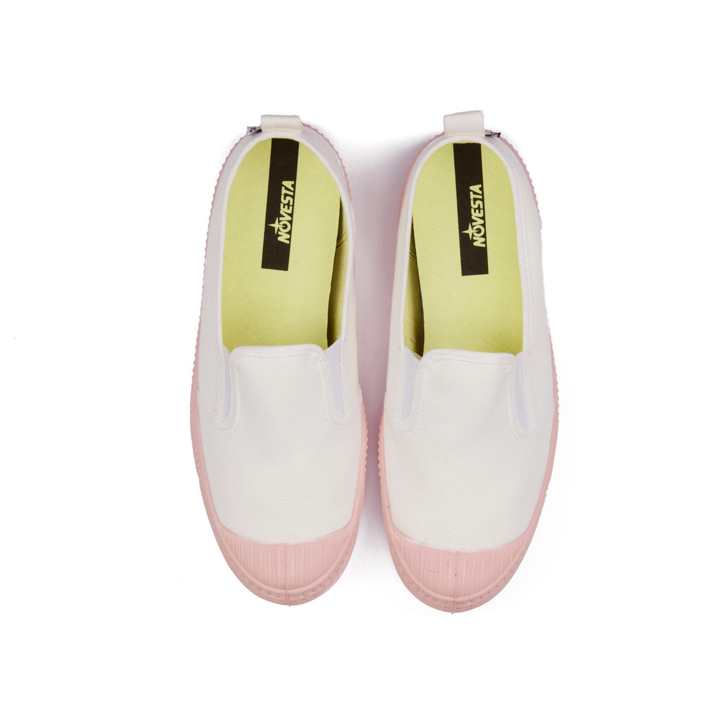 SLIP-ON COLOR SOLE 10WHITE / PINK